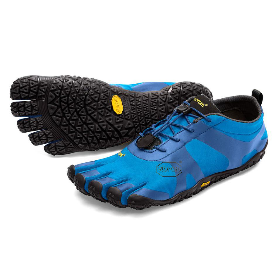 Vibram Wandelschoenen Online V Alpha Heren Blauw Zwart